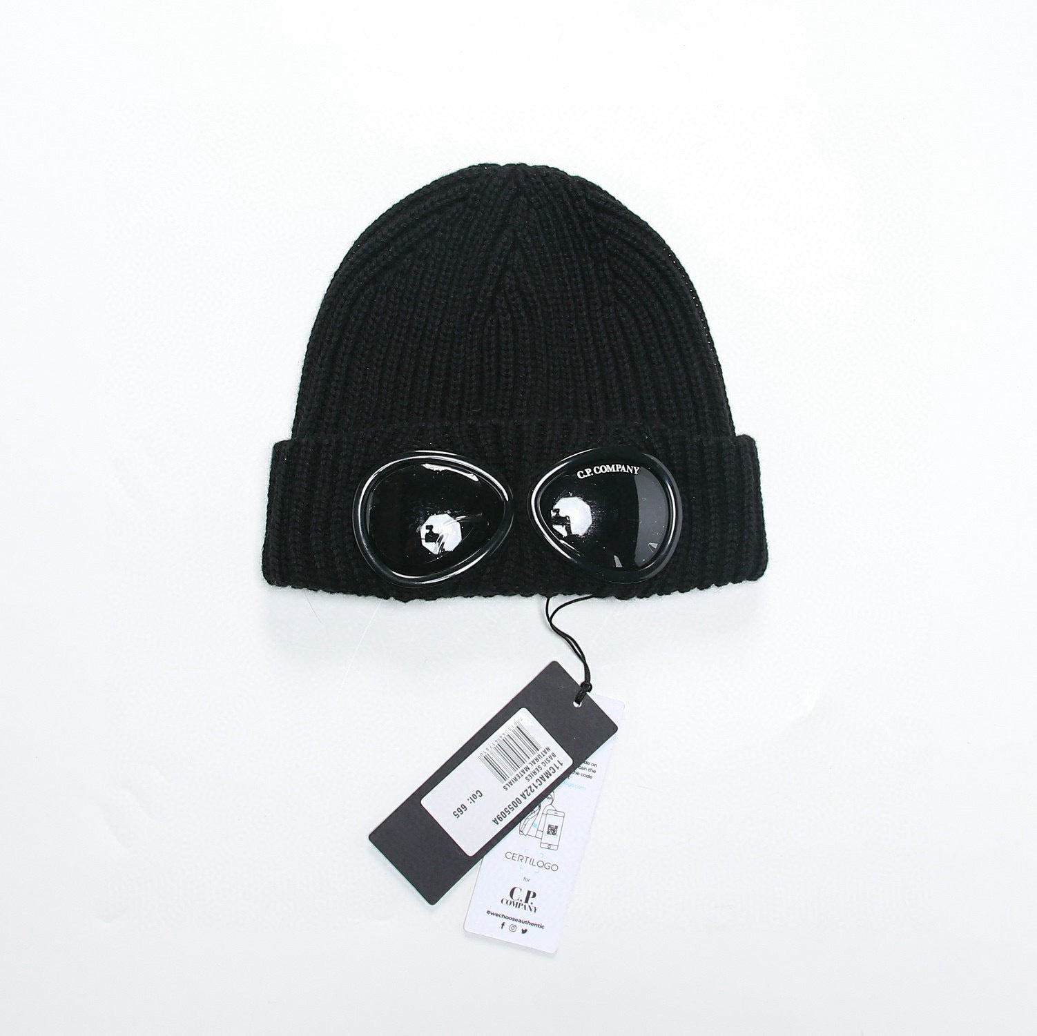 Beanie Hat with Integrated Goggles