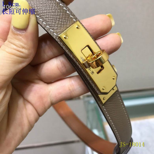 Adjustable Leather Belt 18MM