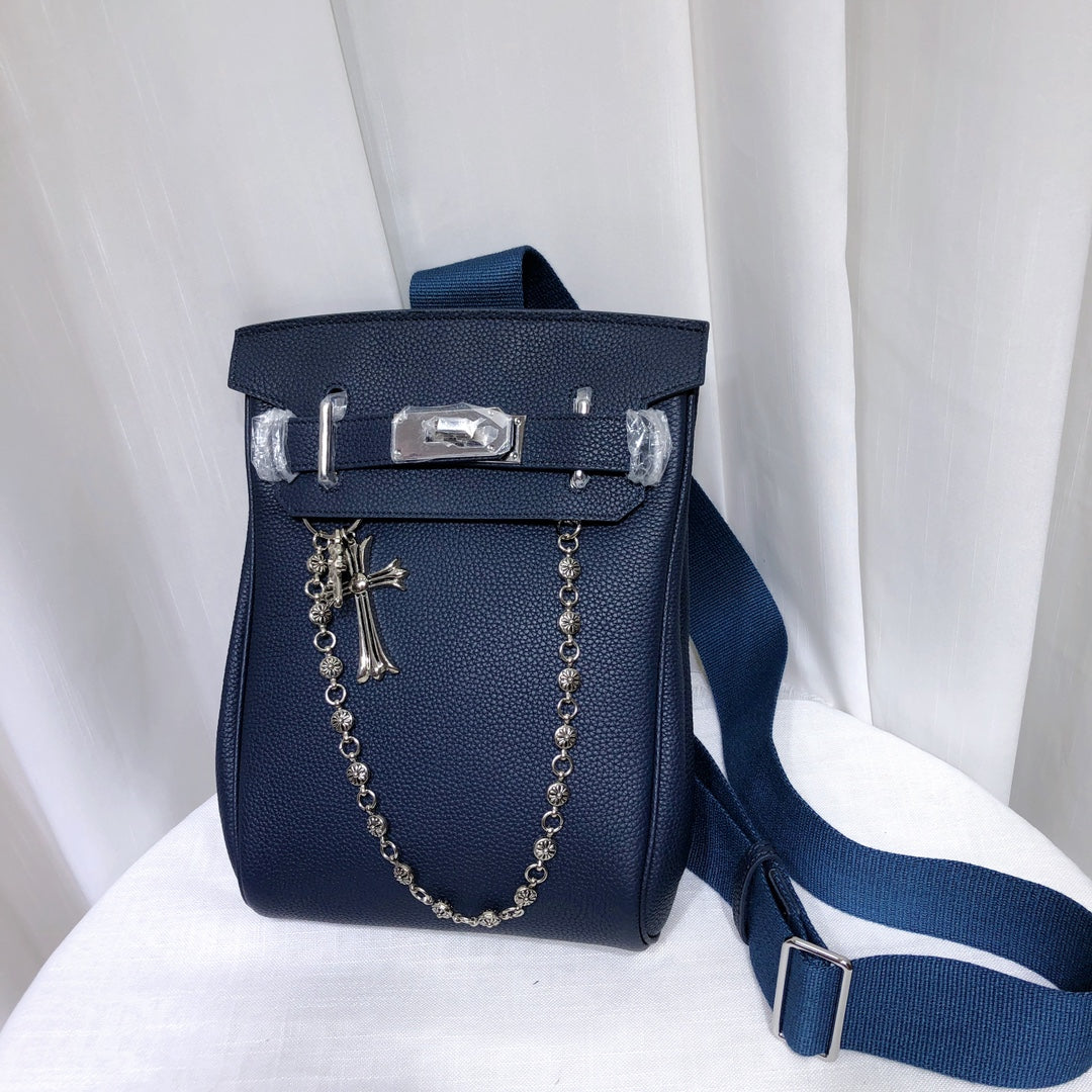 Togo Leather Chest Bag