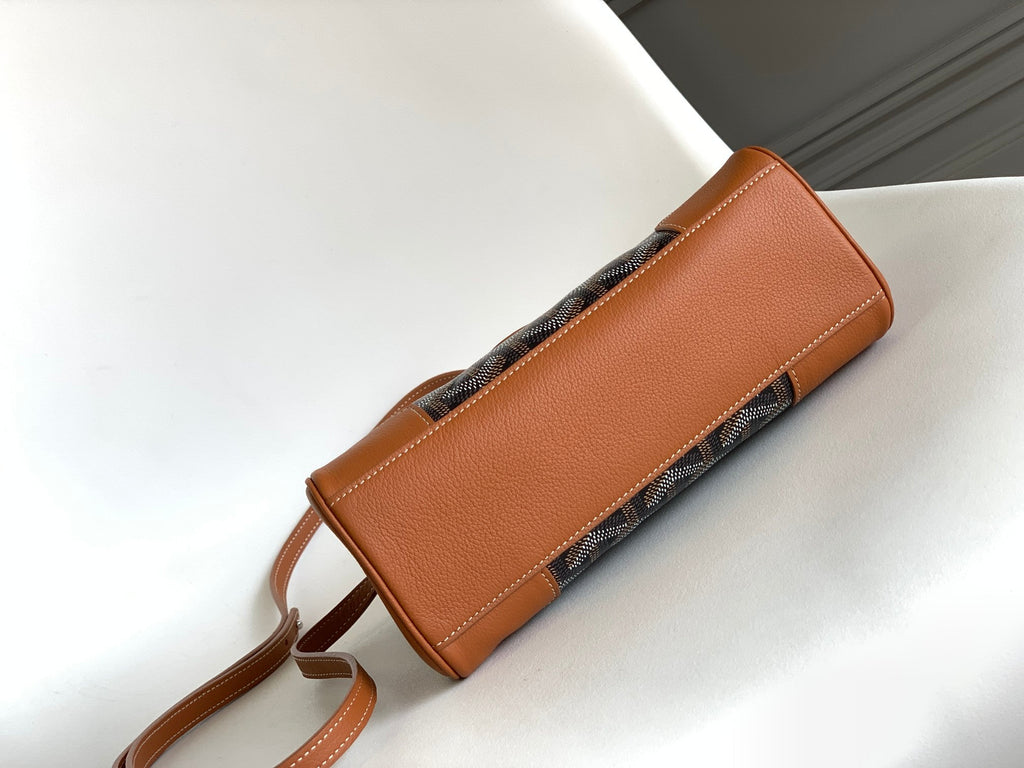 Classic Pattern Top Handle Bag